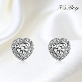 Simple Heart Earrings