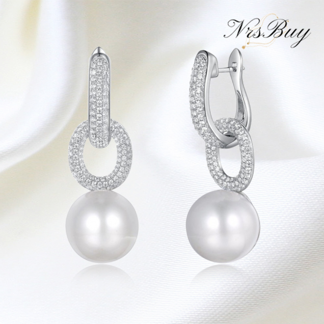 Ball Interlocking Stud Earrings