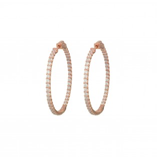 Simple Diamond Earrings