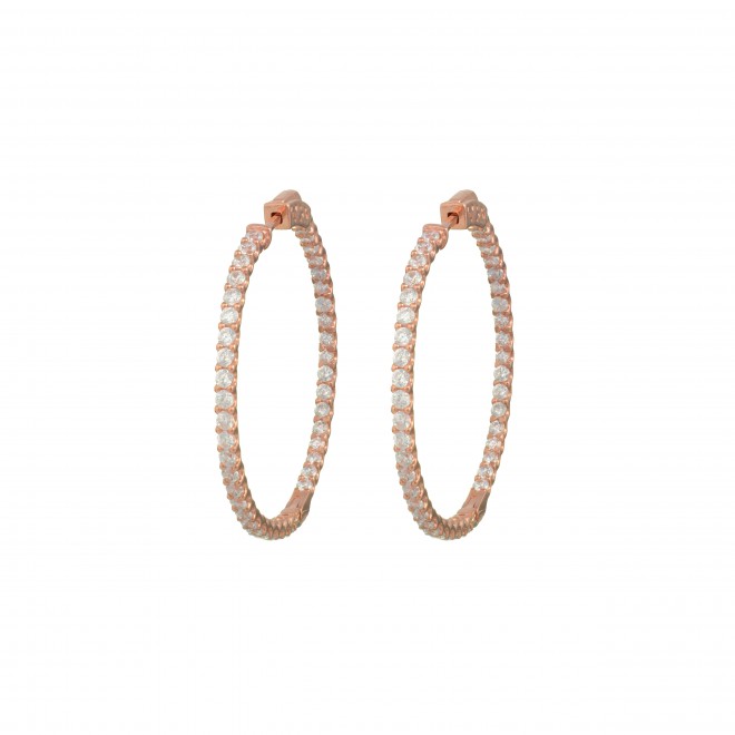 Simple Diamond Earrings