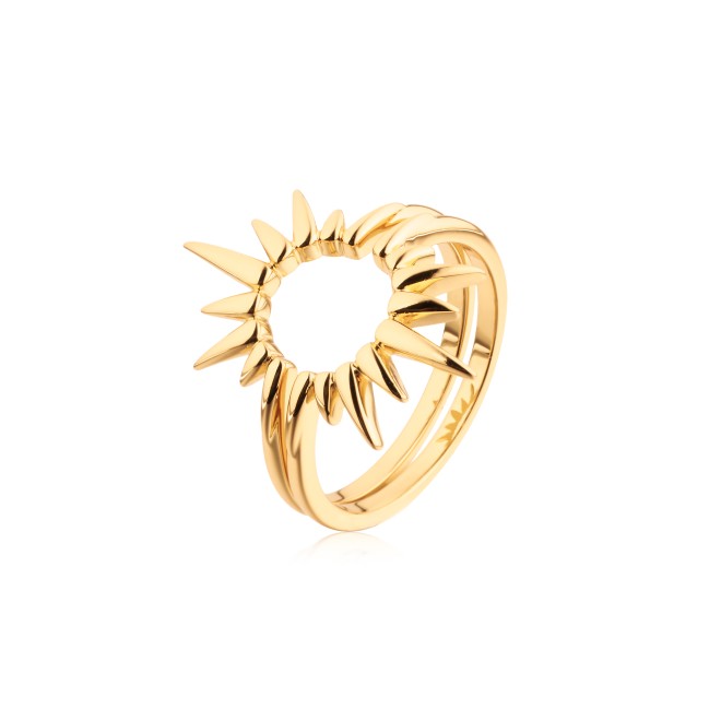 Gold Radiant Ring